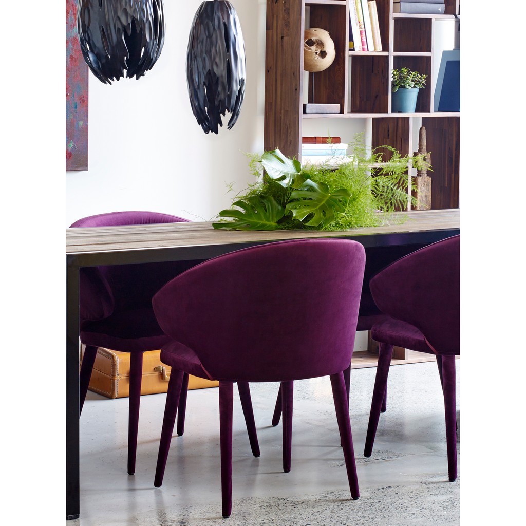 Dining Chair Purple Moes