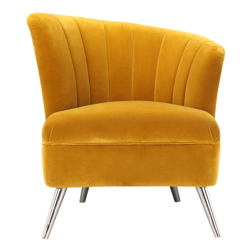 Accent Chair Right Yellow Moes