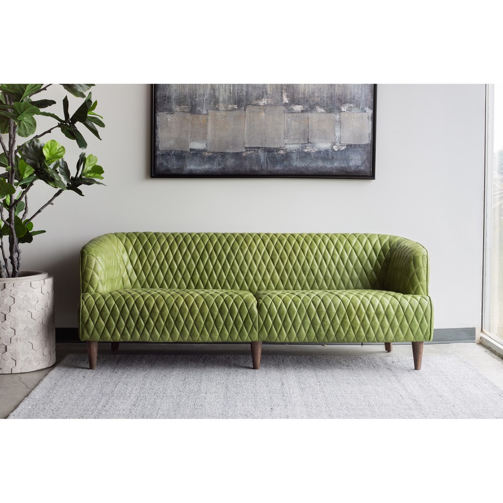 Leather Sofa Emerald