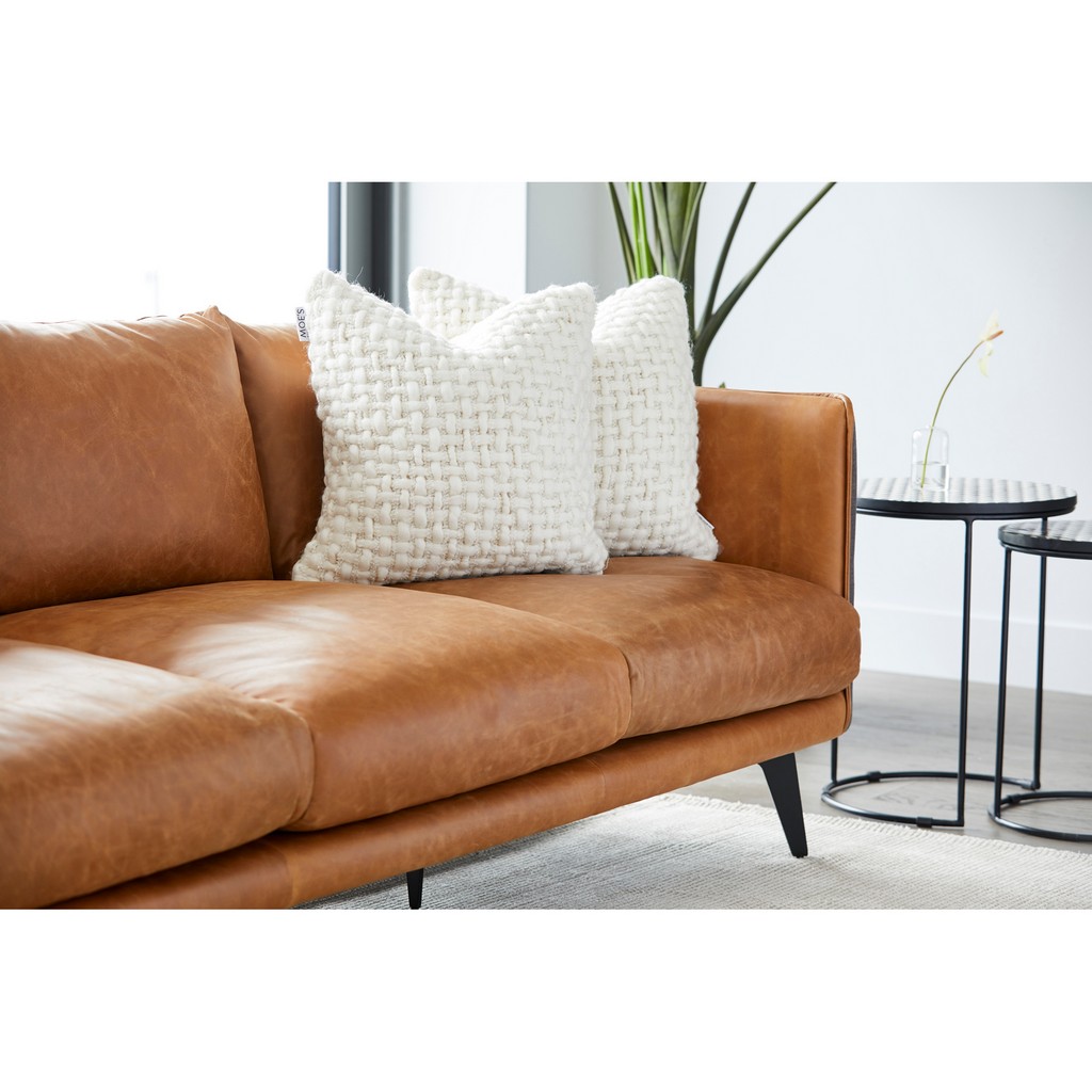 Leather Sofa Cognac Moes