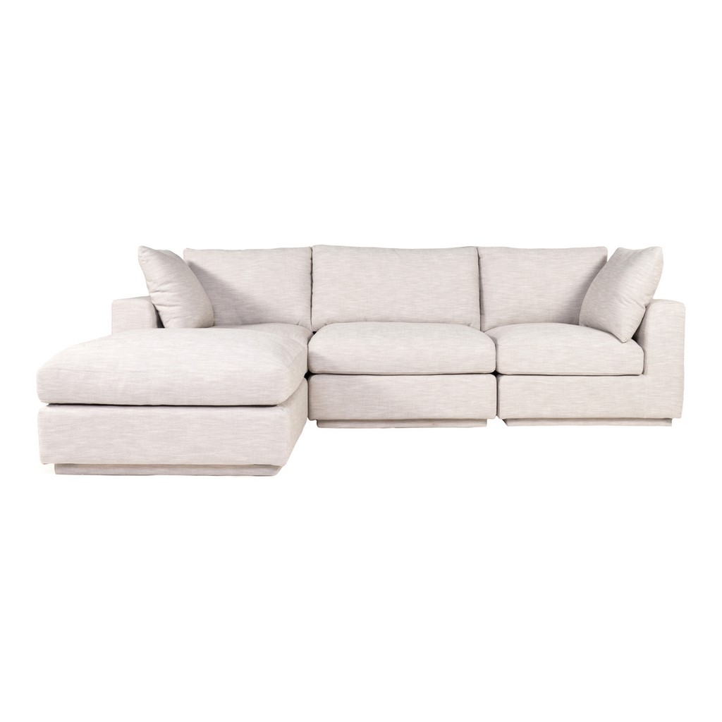 Lounge Modular Sectional Taupe Moes