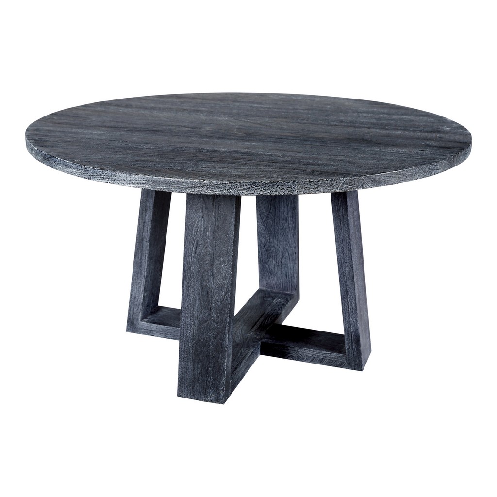 Round Dining Table Black Moes