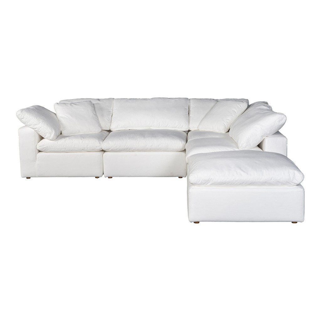 Modular Sectional White Moes