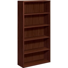 Bookcase Shelves Shelf Mahogany Hon