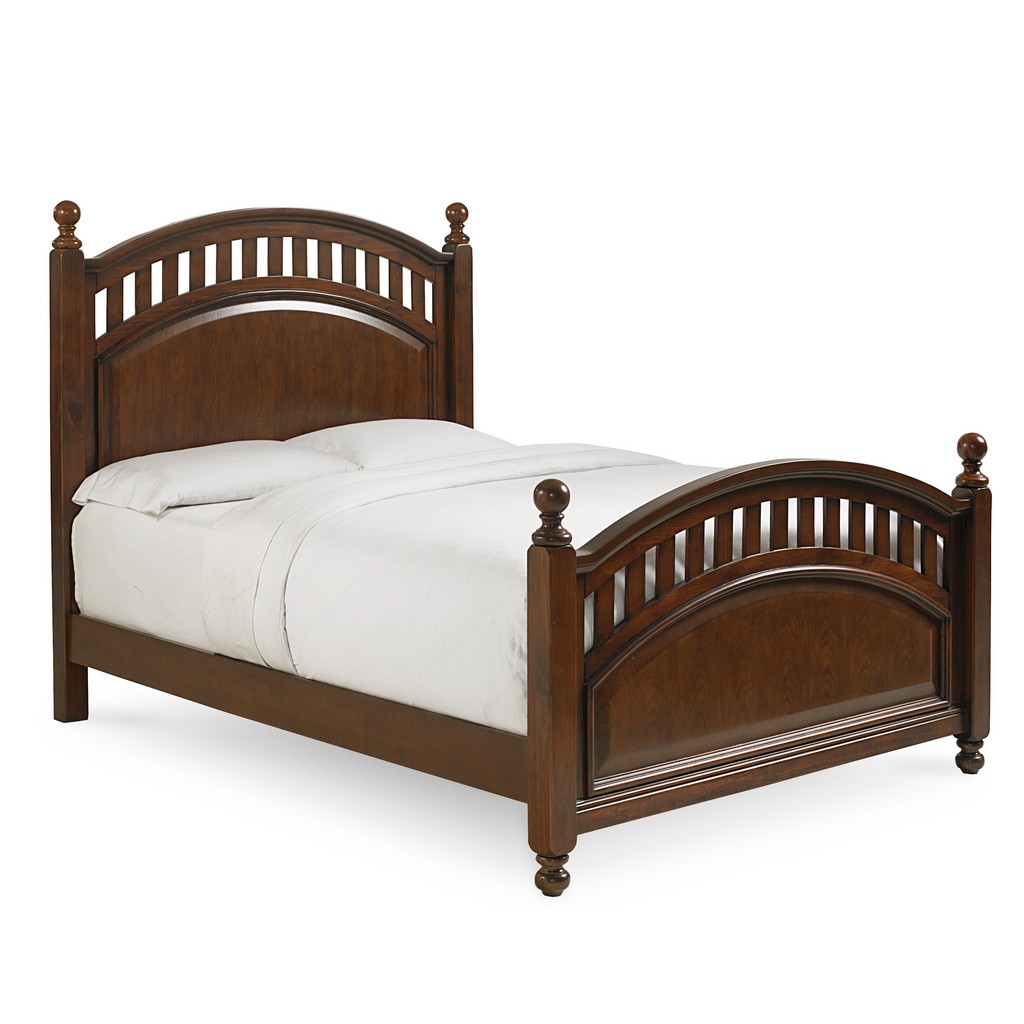 Home Meridian Furniture Twin Poster Bed Trundle