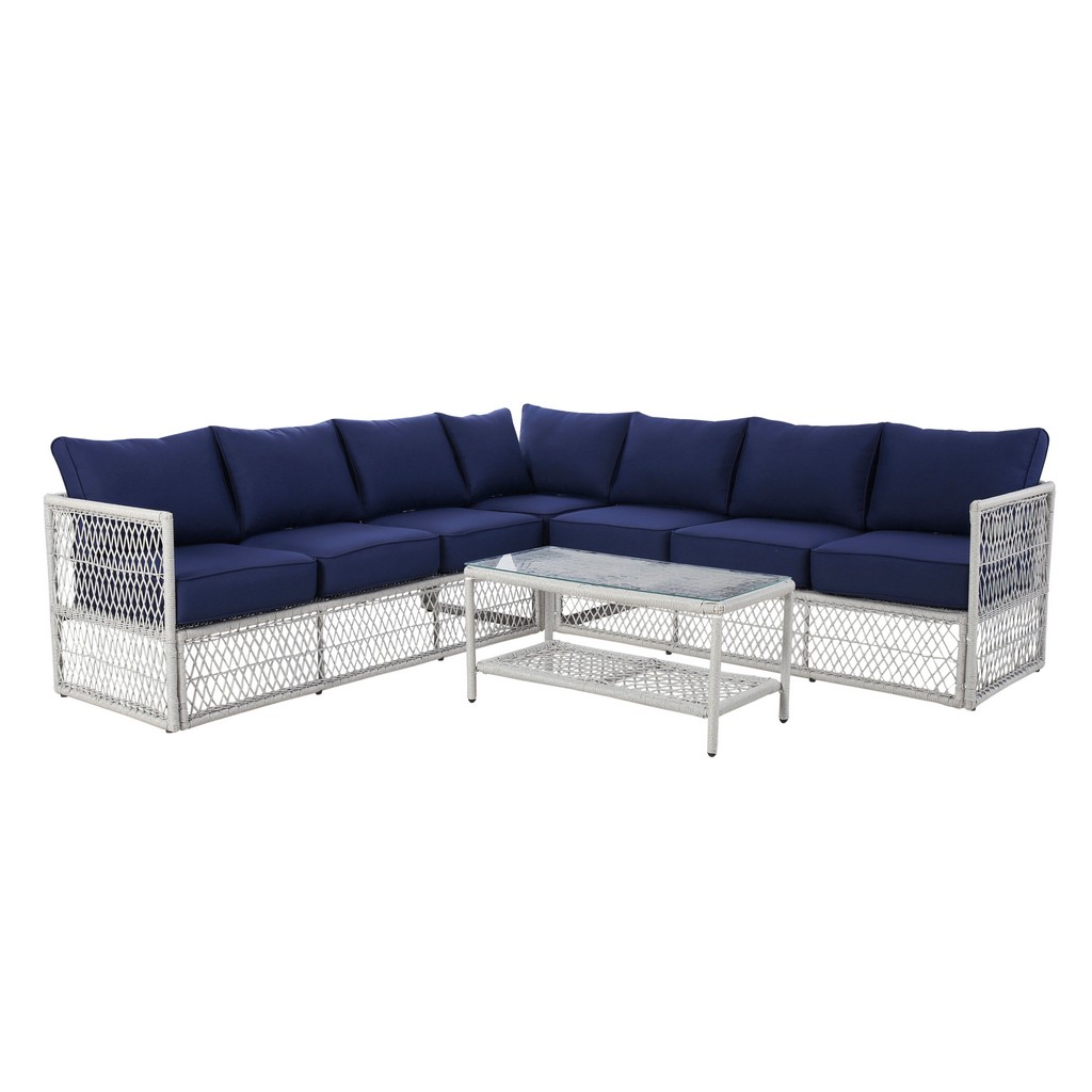 Sectional Set Cocktail Table Home Meridian