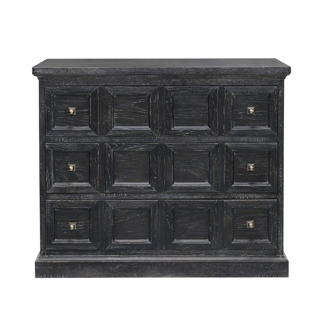 Rustic 3 Drawer Accent Chest - Home Meridian P301599