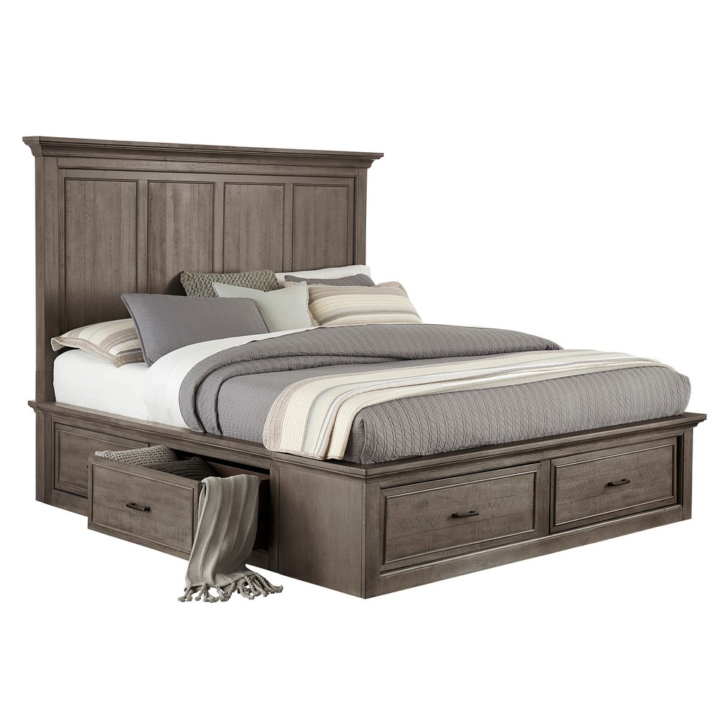 Home Meridian Furniture Queen Bed Storage