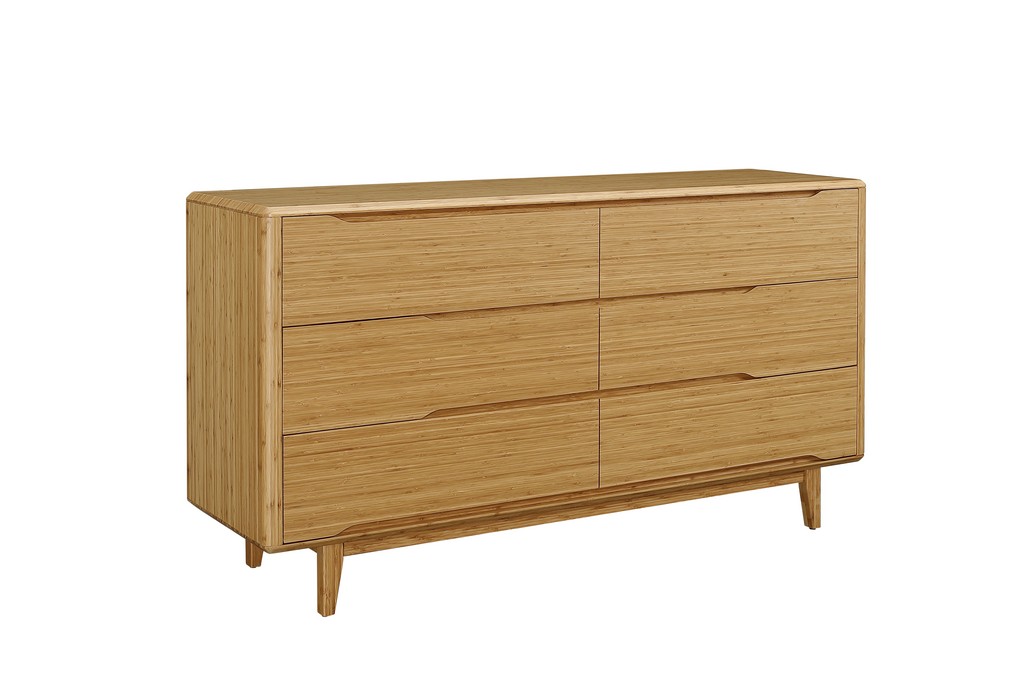 Currant Six Drawer Double Dresser in Caramelized - Greenington G0030CA Image