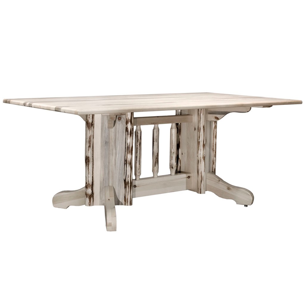 Montana Furniture Pedestal Double Dining Table