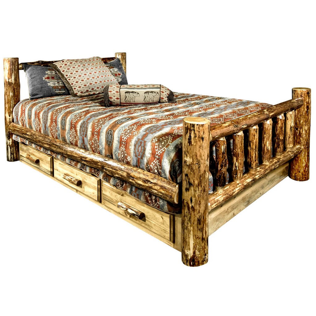 Montana Furniture California King Bed Storage