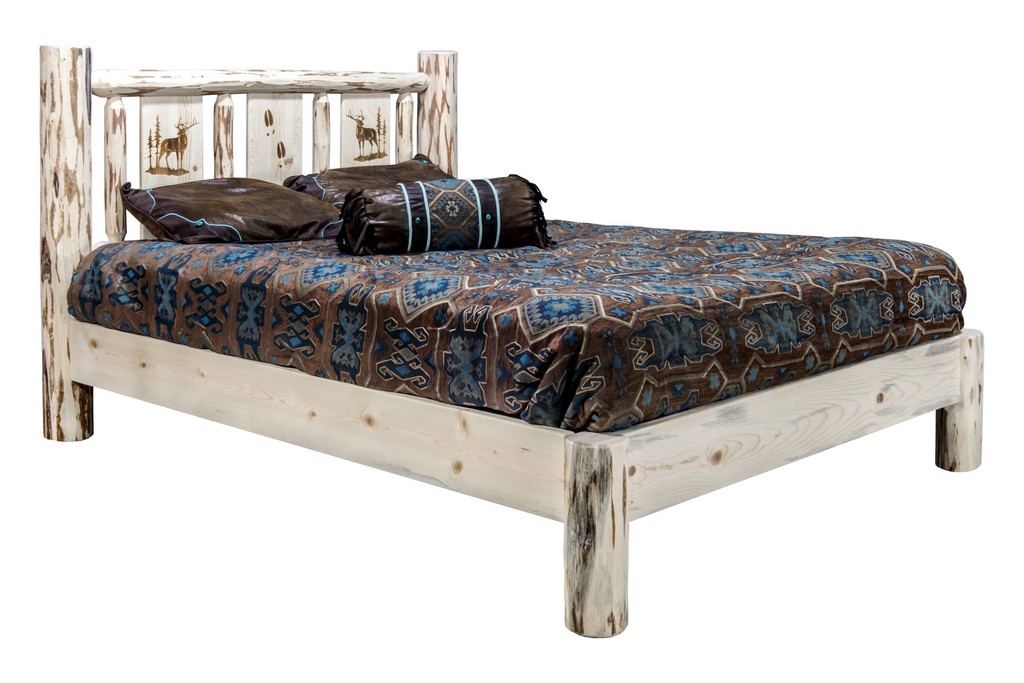 Montana Furniture California King Platform Bed Elk