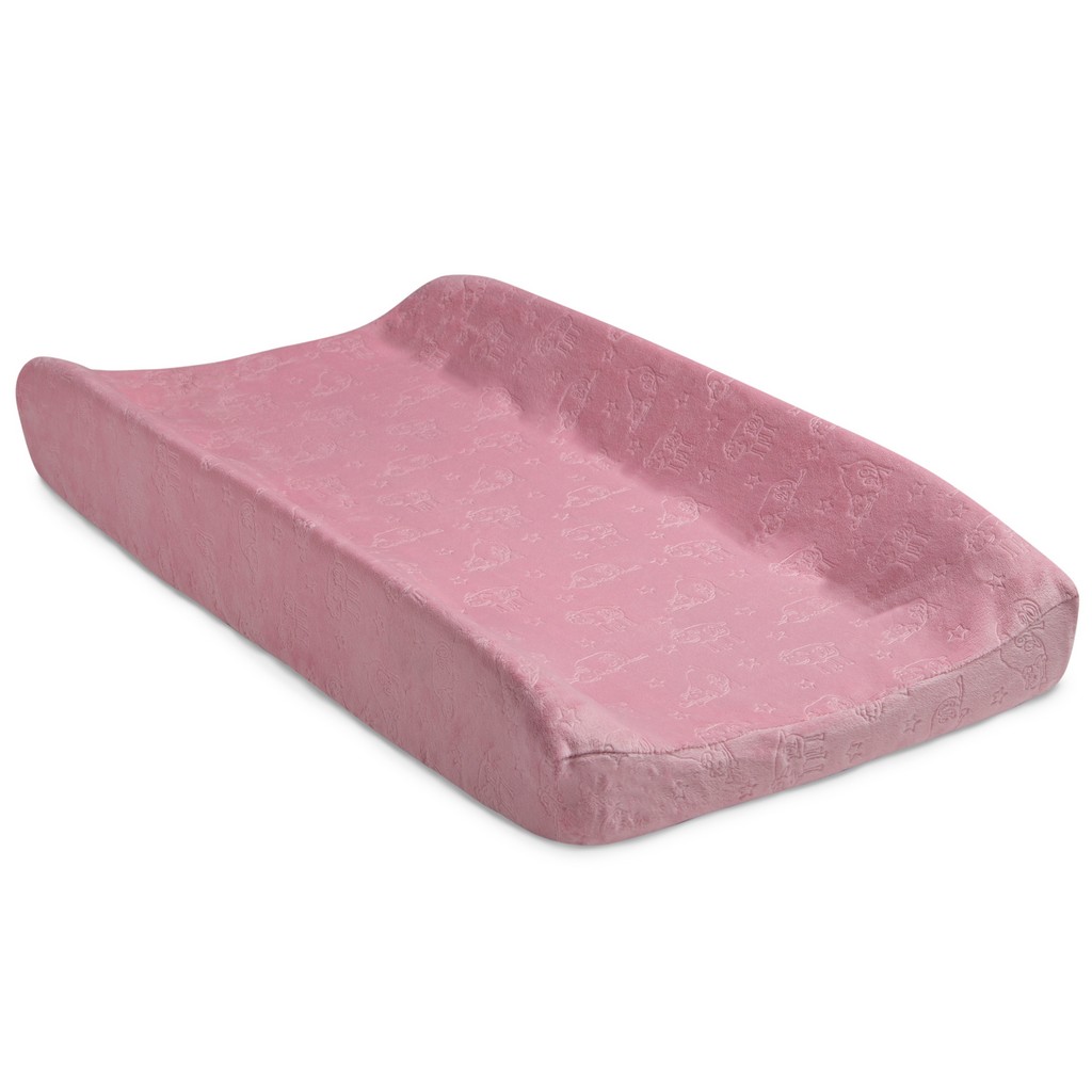 Compressed Changing Pad + Cover in Pink - Serta 201270-5059