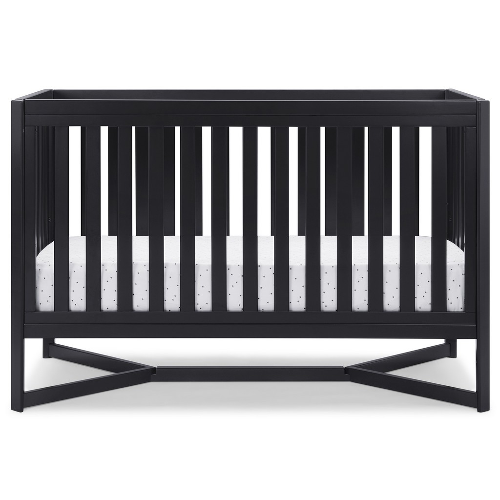Tribeca 4-in-1 Convertible Crib in Midnight Grey - Delta Children 6792-1360