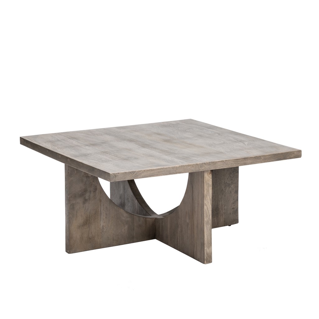 Square Coffee Table Wood Crestview