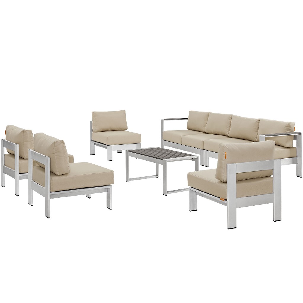 East End Imports Patio Sectional Sofa Set Bei
