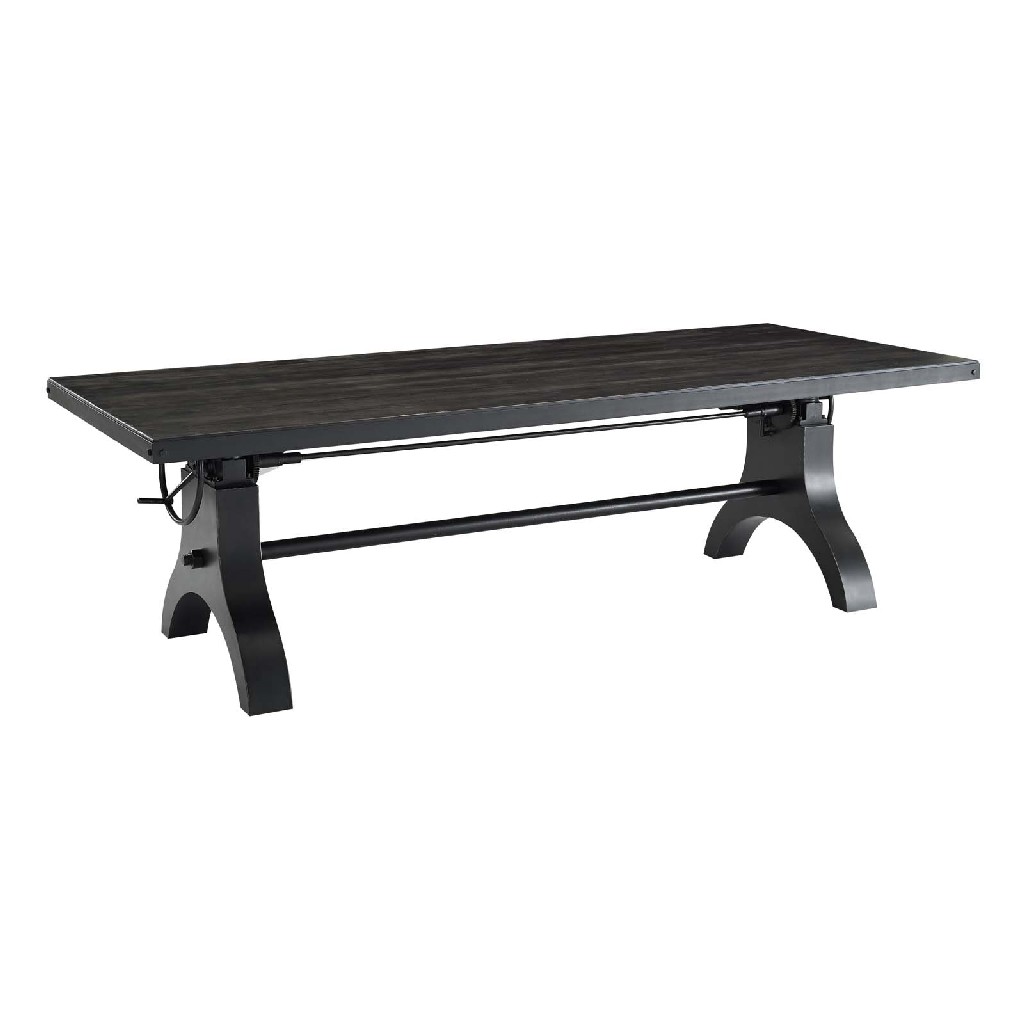 East End Furniture Dining Conference Table Black