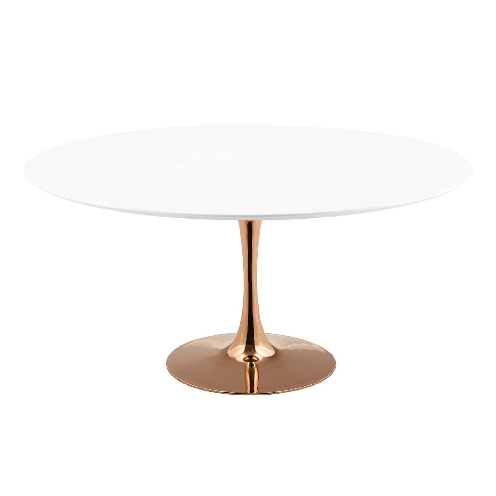 East End Round Dining Table Rose