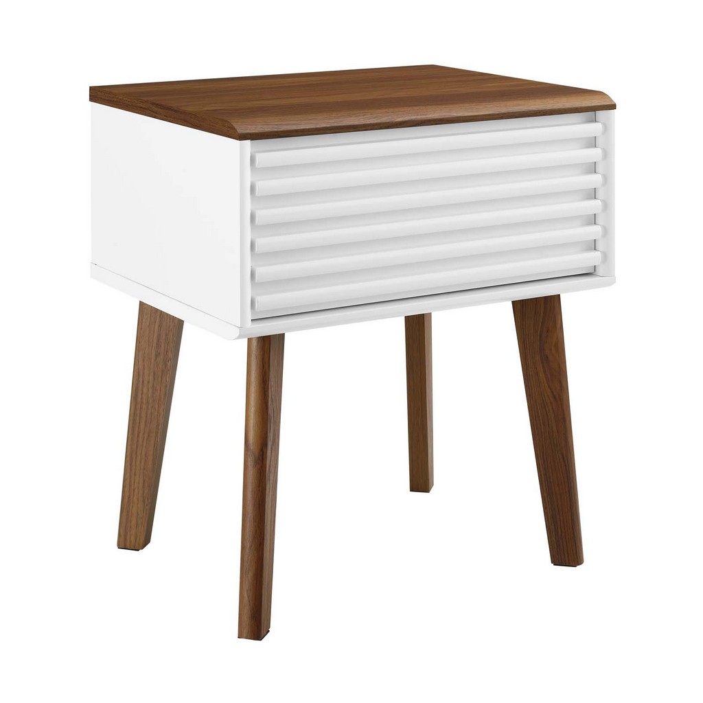 Render End Table - East End Imports EEI-3345-WAL-WHI