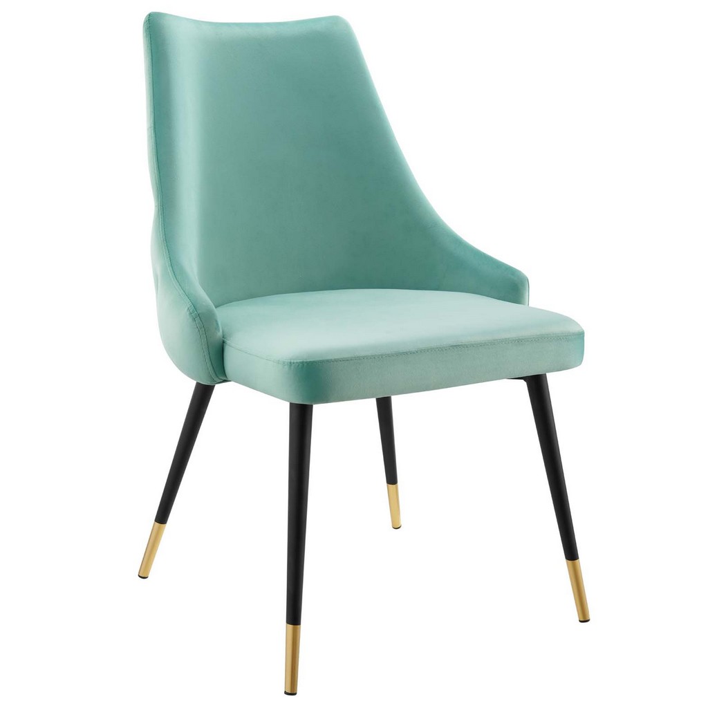 Adorn Tufted Performance Velvet Dining Side Chair - East End Imports EEI-3907-MIN