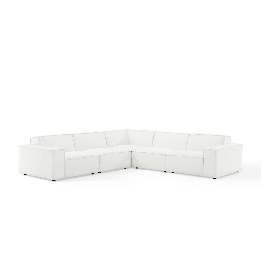 Restore 5-Piece Sectional Sofa - East End Imports EEI-4117-WHI