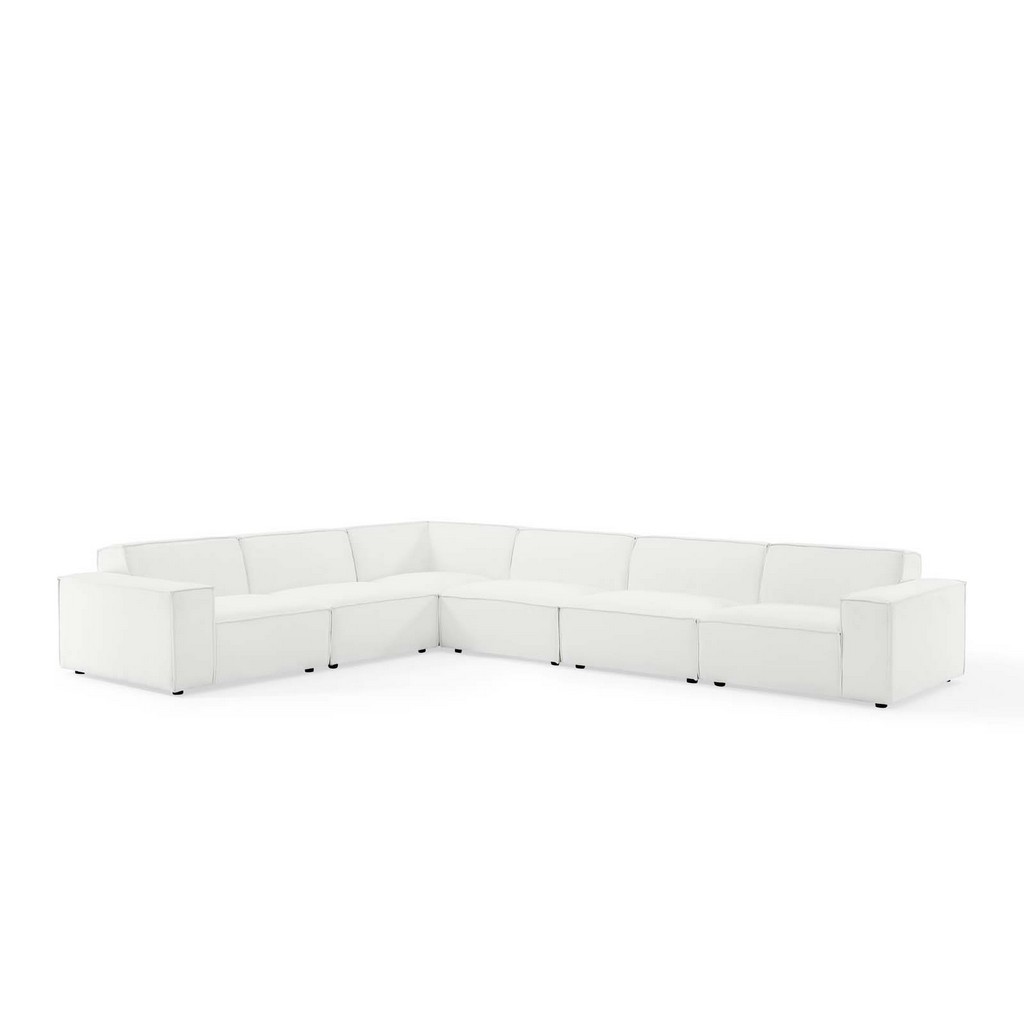 Restore 6-Piece Sectional Sofa - East End Imports EEI-4119-WHI