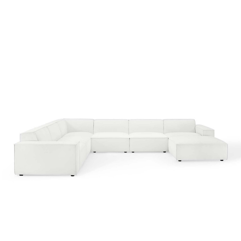 Restore 7-Piece Sectional Sofa - East End Imports EEI-4120-WHI