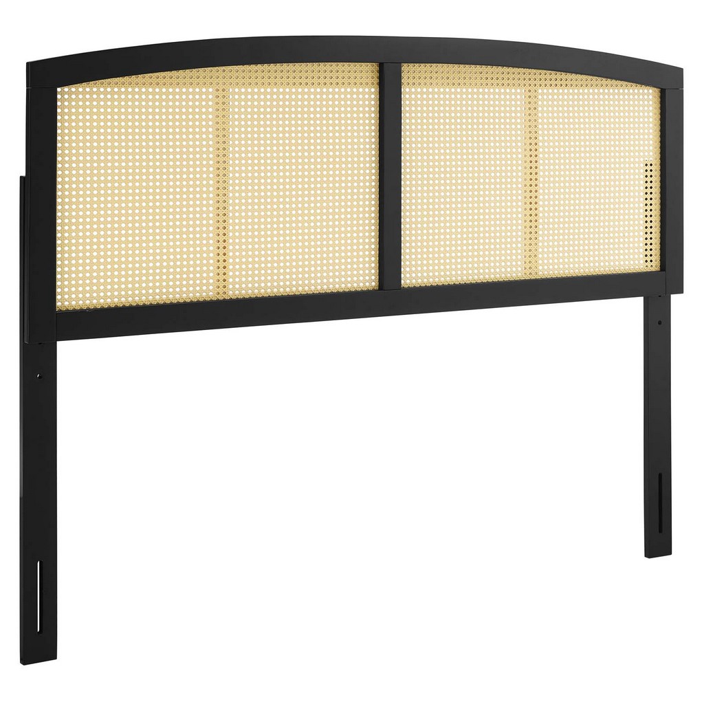 Halcyon Cane Full Headboard - East End Imports MOD-6203-BLK