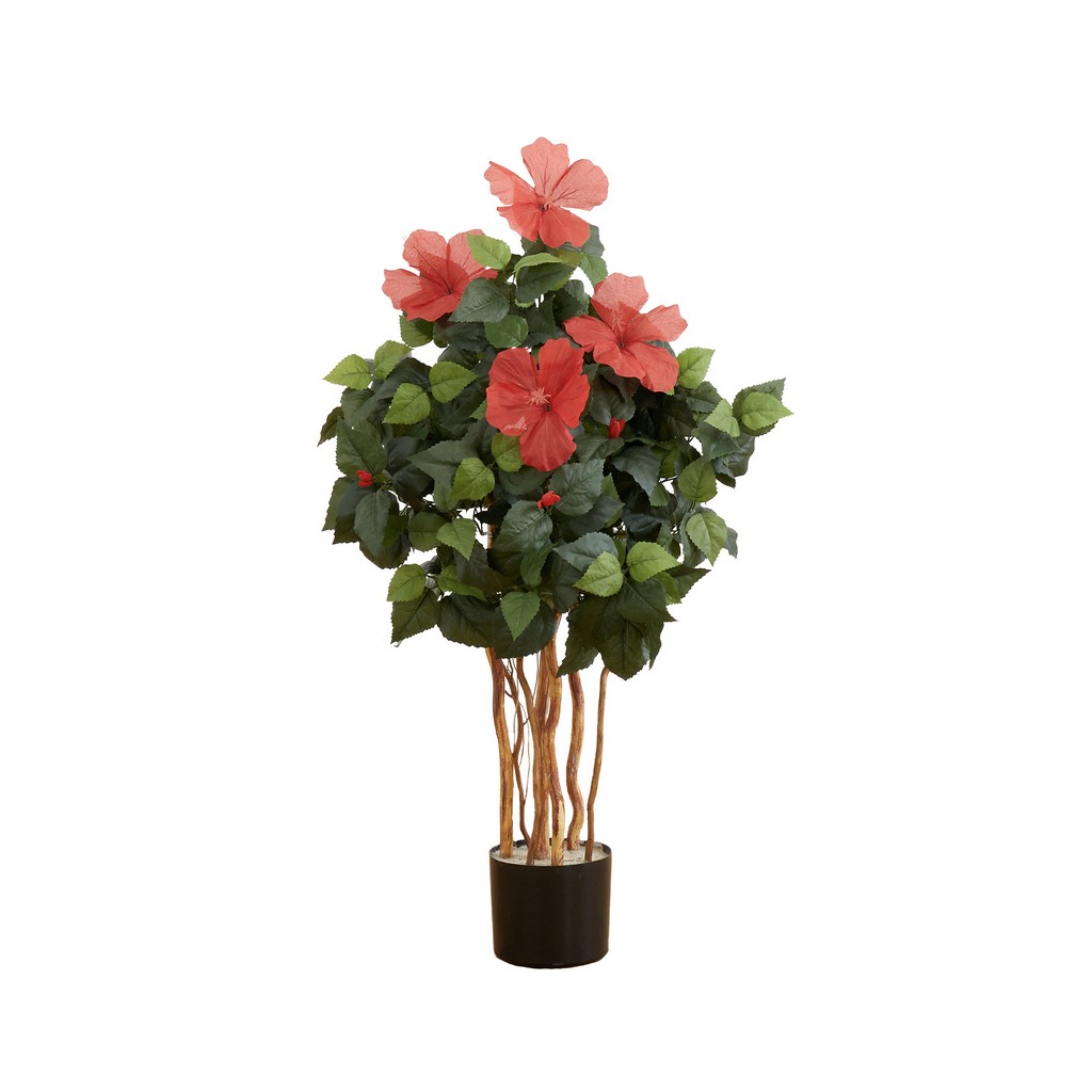 3ft. Artificial Hibiscus Tree - Nearly Natural T2250