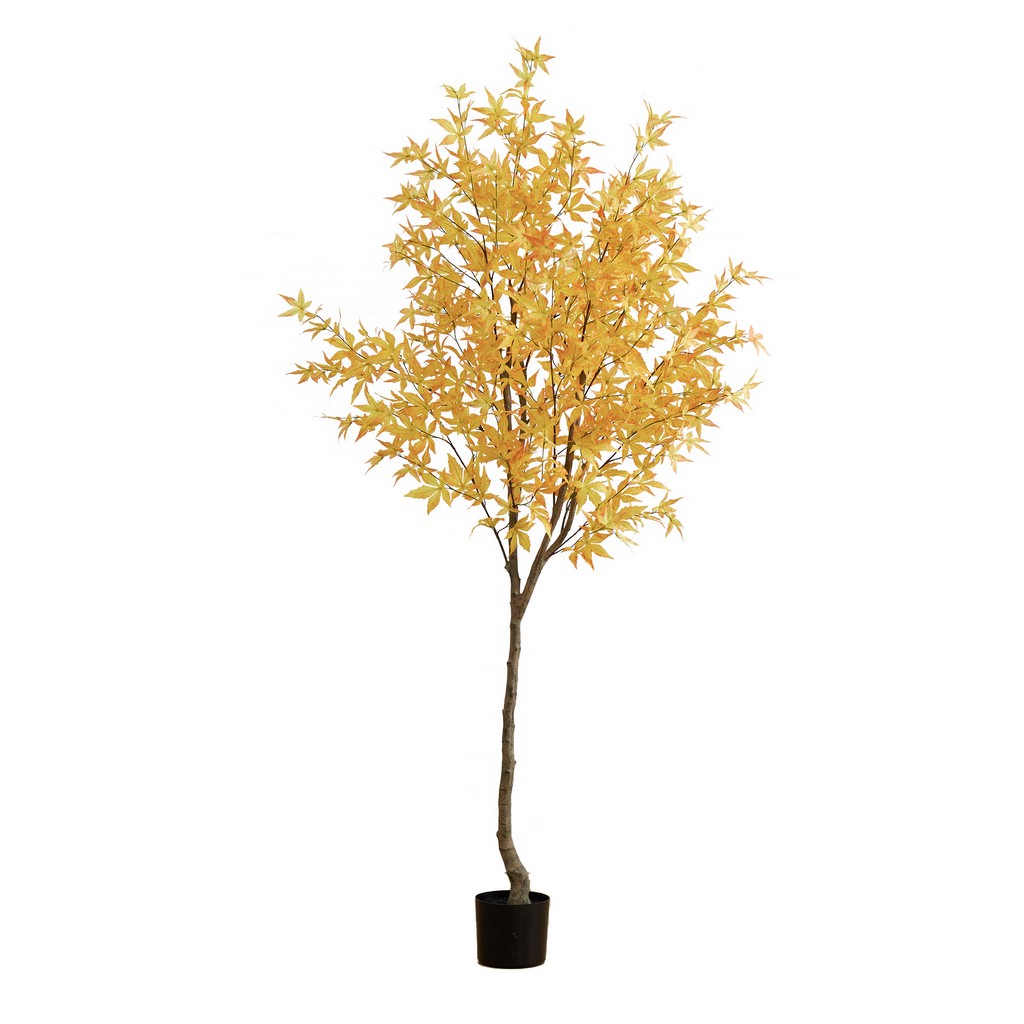 7ft. Autumn Maple Artificial Fall Tree - Nearly Natural T4542-YL