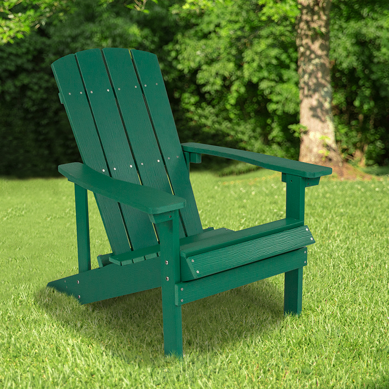 Adirondack | Furniture | Flash | Chair | Green | Wood | Faux