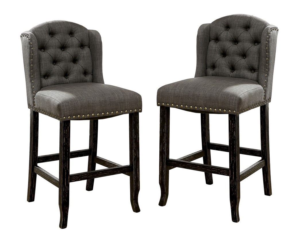 Bar Chairs Black Furniture Of America
