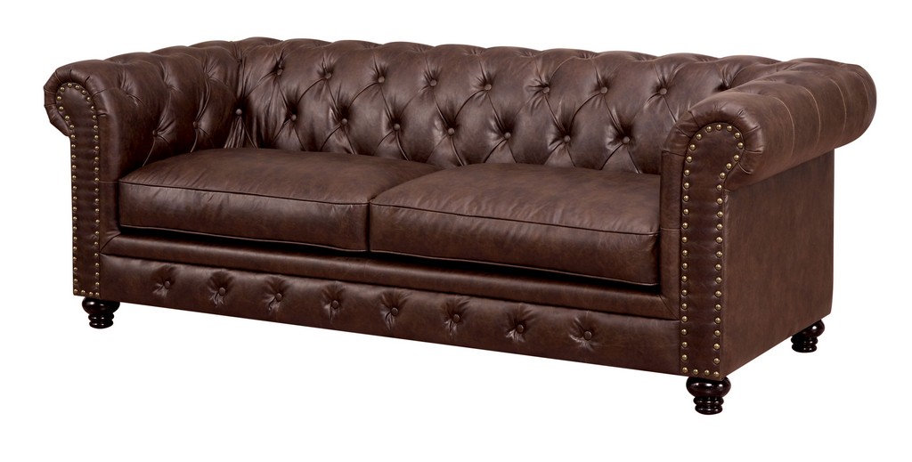 Sofa Brown Furniture Of America