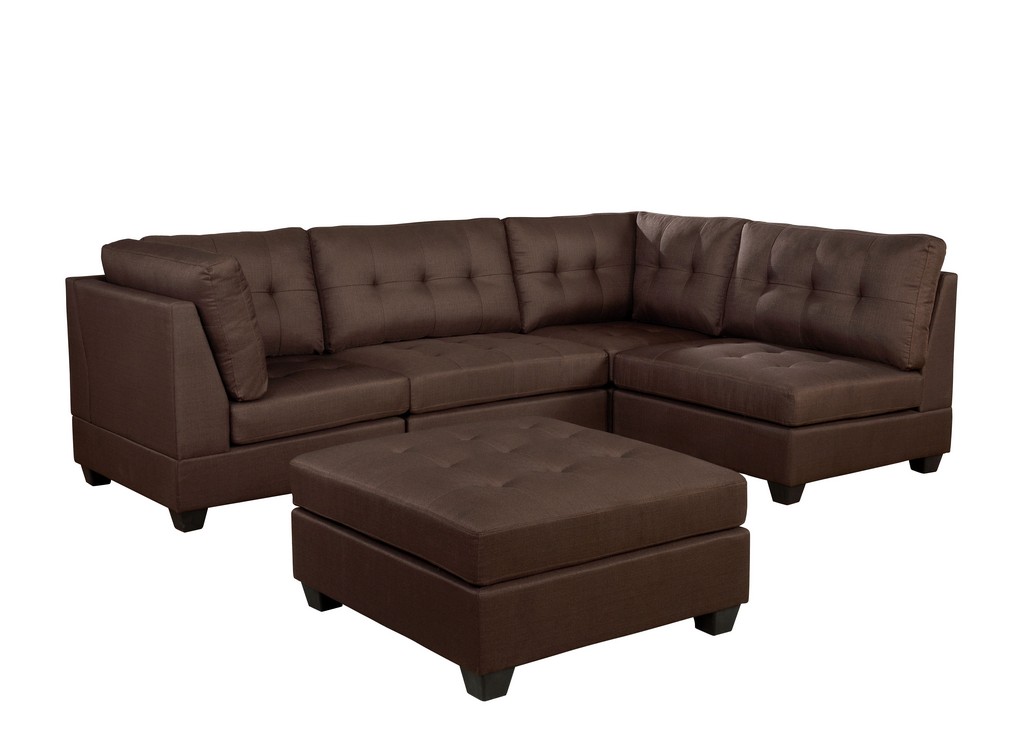 Sectional Ottoman Furniture Of America