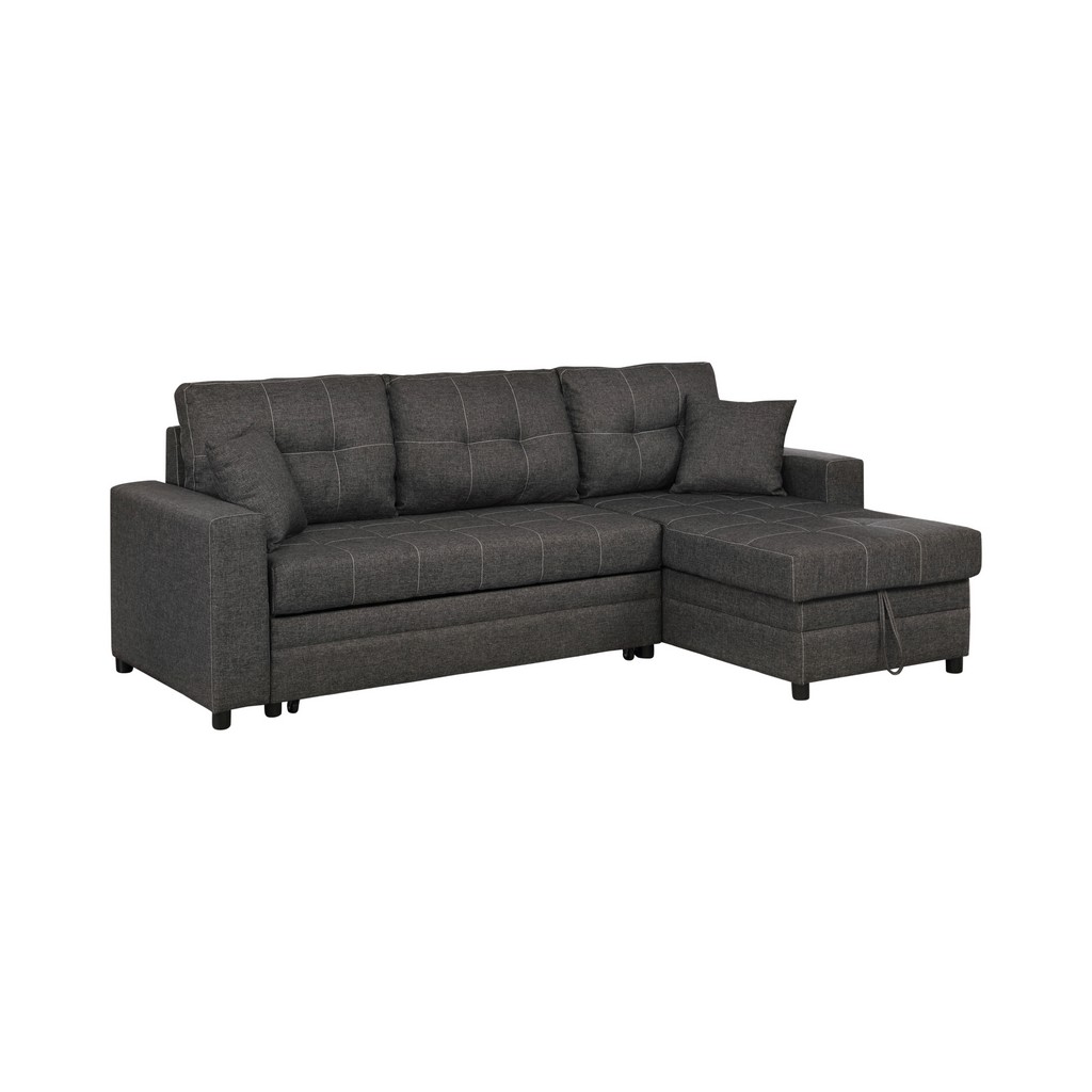 Sectional Gray Furniture Of America