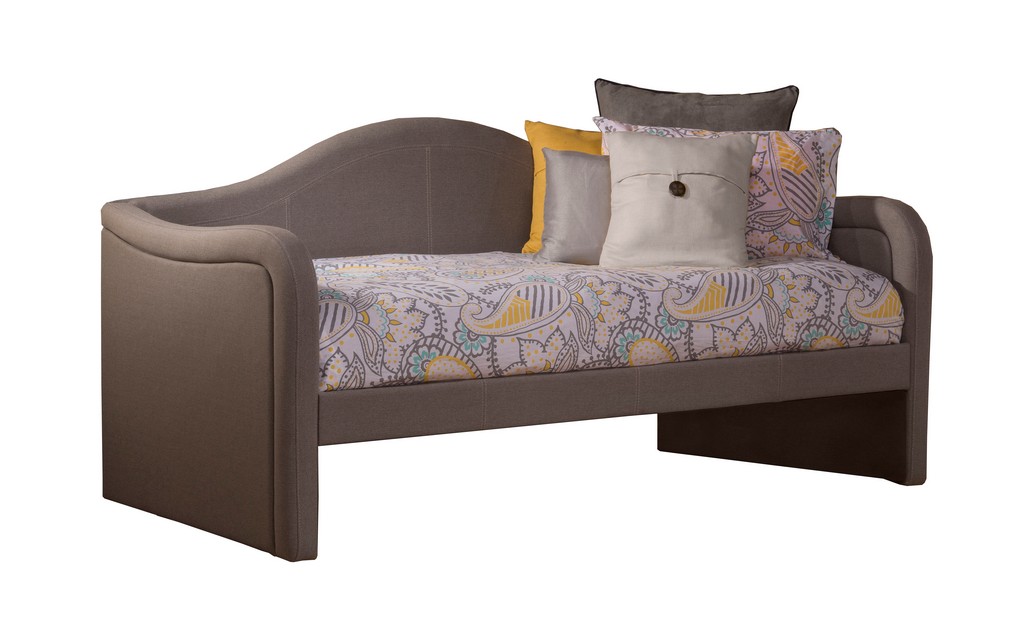 Upholstered Twin Daybed Gray