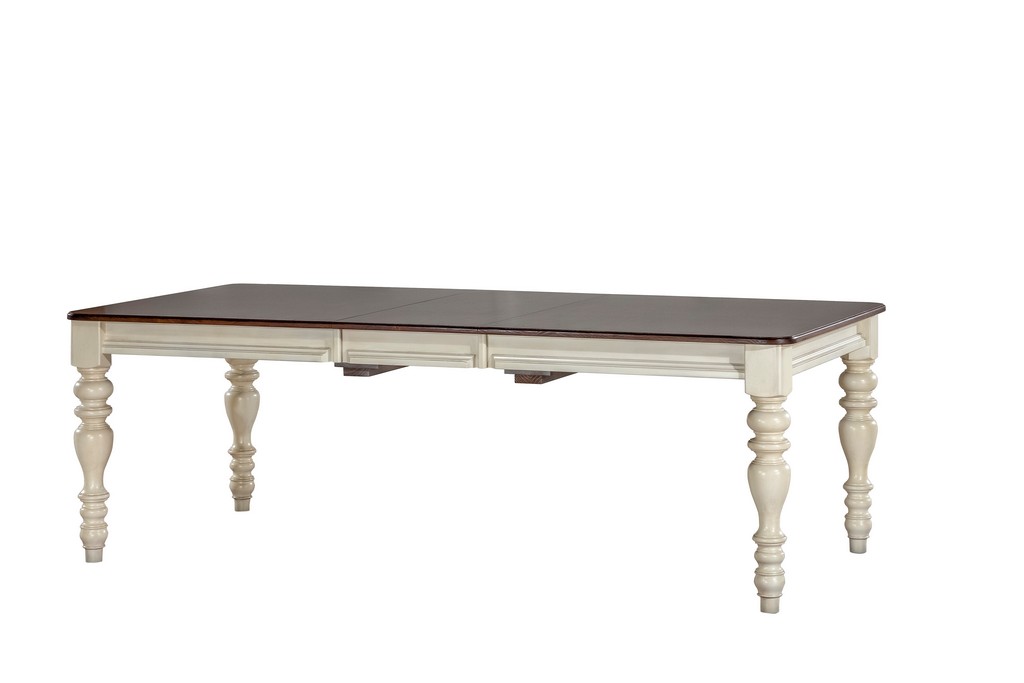 Wood Dining Table White Hillsdale