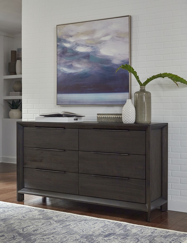 Modus Furniture Drawer Dresser Grey