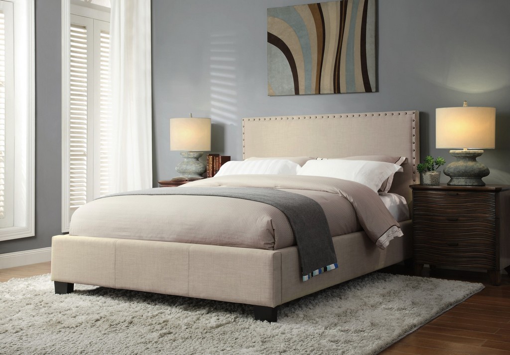 Modus Furniture Queen Storage Bed Linen