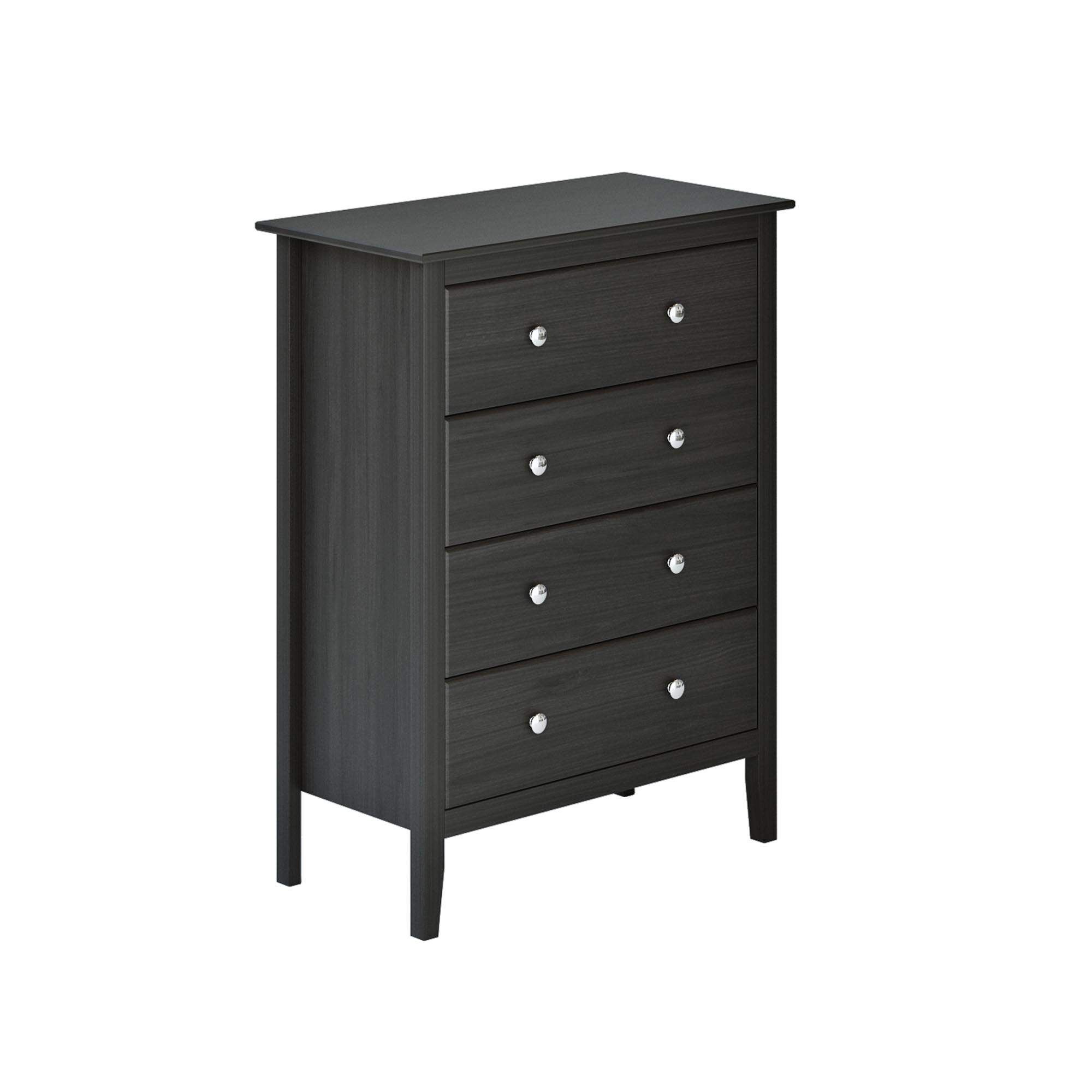 Solid Wood Esy Pieces 4 Drawer Chest Of Drawers - Adeptus 77248
