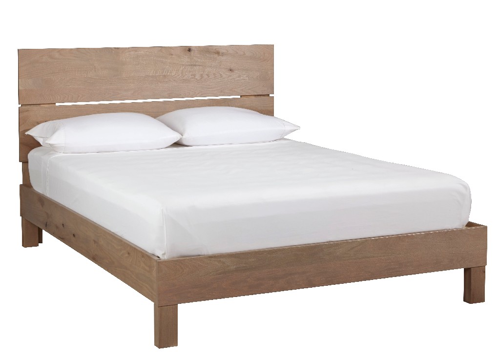 Progressive Queen Platform Bed Headboard Oak
