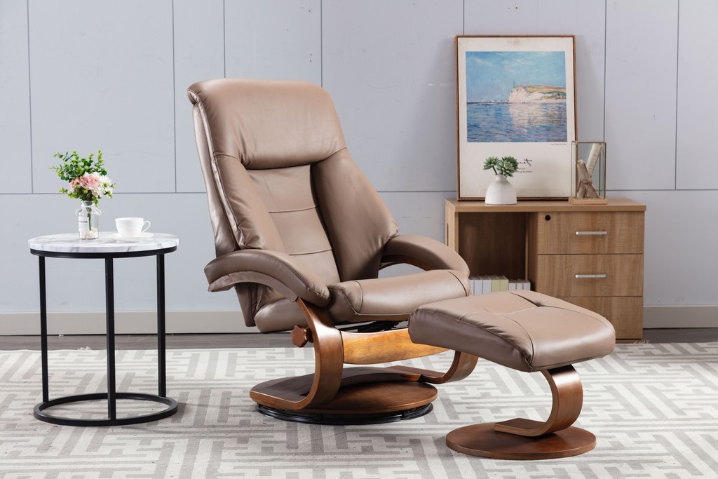 Macmotion Recliner Ottoman Leather
