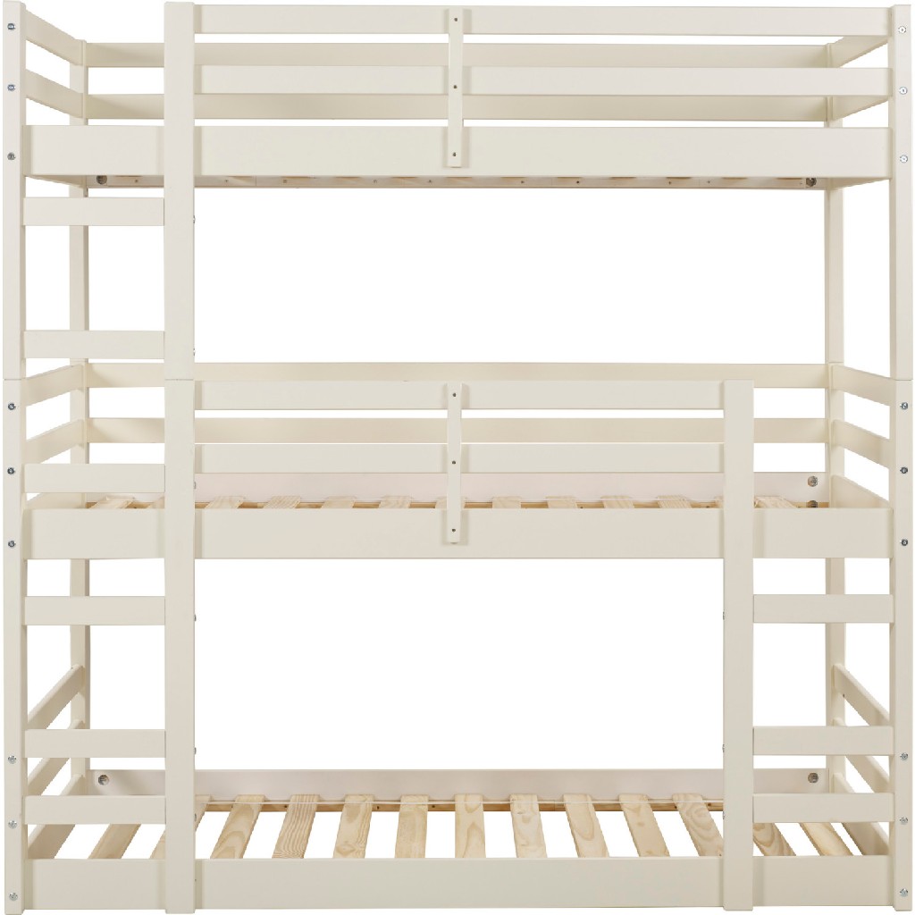 Wood Bunk Bed White