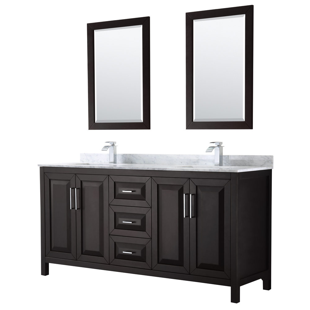 Bathroom Vanity Square Sinks Mirror