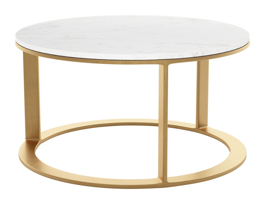 Coffee Table Gold Zuo