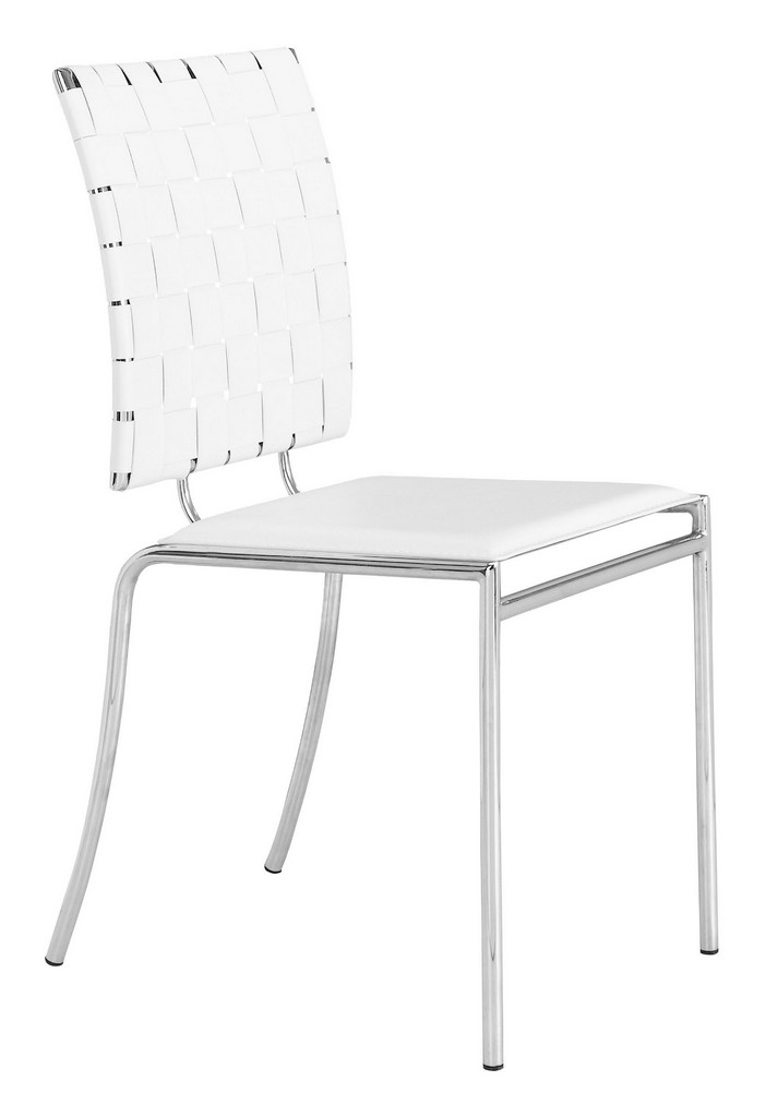 Dining Chair White Zuo
