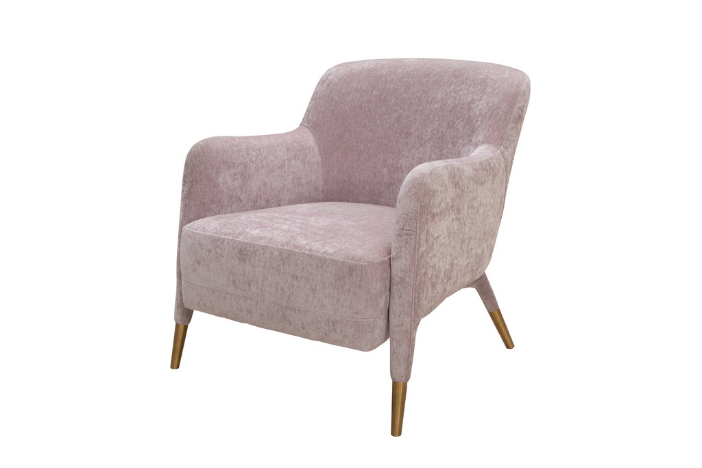 Accent Chair Pink Pasargad
