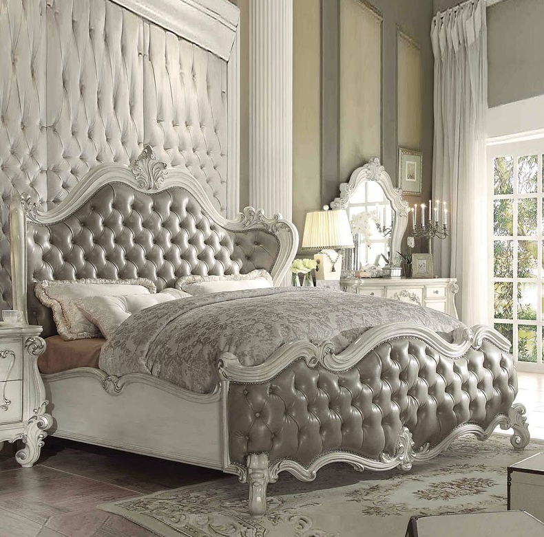 California King Bed White Acme
