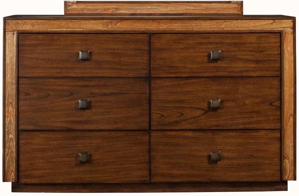 Jimbaran Bay 6 Drawer Dresser - Alpine Furniture ORI-811-03 Image