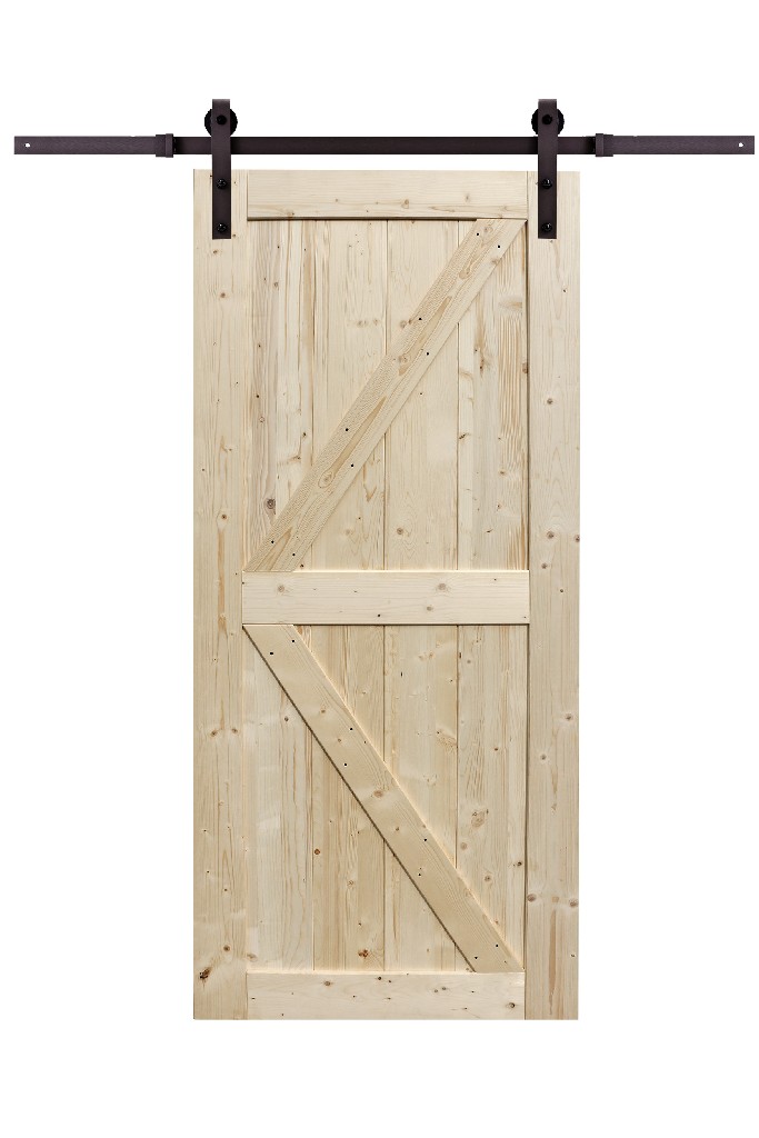 Artisan Sliding Door 36&quot; Kit, Unfinished w/ Sliding Door Hardware - Northbeam COV0301901910